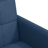  Blagovačke stolice s kotačima 2 pcs Plava 58 x 65 x 94 cm | shoptok.hr