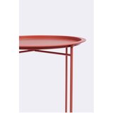 BIZZOTTO Jeklena okrogla vrtna mizica ø 46 cm Austin – | Shoptok.si