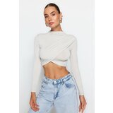 Trendyol Blouse - Beige - Slim fit | shoptok.hr