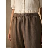 Sinsay Wide leg hlače s viskozom i dodatkom lana | shoptok.hr