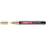 Paint marker E-791 1-2mm Edding zlatna 12PM791R Cene