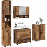  Set namještaja za kupaonicu 4 kom. Staro drvo 35 x 30 x 192 cm | shoptok.hr