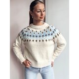 DStreet Sweter damski one size SKADOVA jasnobeżowy | shoptok.hr