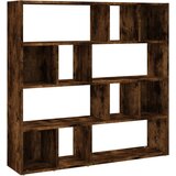 Maison Chic Knjižna omara - Knjižni regal dimljeni hrast 105x24x102 cm, (21723303) | Shoptok.si