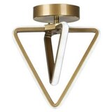  Kovinska LED stropna svetilka v bronasti barvi Baris – | Shoptok.si