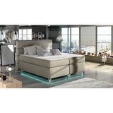 ELTAP Tapecirani boxspring krevet Amadeo s LED rasvjetom-160x200-Dora 22 | shoptok.hr