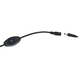 vidaXL LED svetilka za akvarij s sponama 75-90 cm modra in bela | Shoptok.si