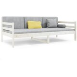  Dnevni krevet bez madraca bijeli 90 x 190 cm masivna borovina | Eponuda.com
