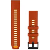 Garmin remen za sat QuickFit 22 mm, jesensko narančasti / blistavo narančasti silikon | shoptok.hr
