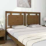  Uzglavlje za krevet boja meda 155,5x4x100 cm masivna borovina | shoptok.hr