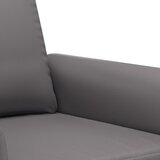  2-dijelni set sofa s jastucima sivi od umjetne kože | shoptok.hr