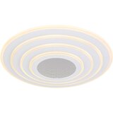 Globo LED okrogla stropna svetilka Jocelyn (50 W, Ø x V: 50 x 6,7 cm, Krom, Toplo bela) | Shoptok.si