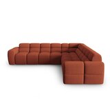 Micadoni Home Opečnato oranžna kotna sedežna garnitura Lisa – | Shoptok.si