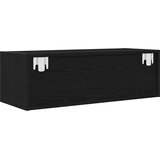 TV ormarići 2 kom crni hrast 80x31x25,5 cm konstruiranog drva | shoptok.hr