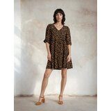 Sinsay Mini babydoll haljina s leopard uzorkom | shoptok.hr