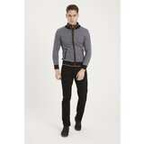 Dewberry 1021 MEN'S SWEATSHIRT-FISHING WHEEL LACQUER BLUE | Shoptok.si