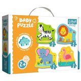 Trefl Puzzle baby safari - 4 puzzle (3/4/5/6 delova) Cene