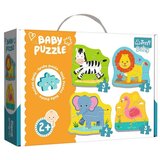 Trefl sestavljanka Baby - živali Safari 36073 cene