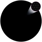  Plutajući PE solarni pokrov za bazen 210 cm crno-plavi | shoptok.hr