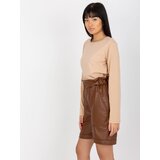 Vikki Shorts-VI-SN-155.65P-brown | Shoptok.si