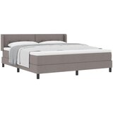 Krevet s opruga kutije Sivo-smeđa 200 x 180 cm tkanina | Eponuda.com