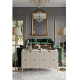Hanah home Konzola Alfa 120 White Travertine Gold | Eponuda.com
