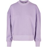 UC Curvy Ladies Oversized Terry Crewneck lilac | shoptok.hr