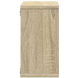 vidaXL Zidni ormarić 60x16x30 cm boja hrasta sonome konstruirano drvo | shoptok.hr