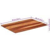 Stolna ploča od masivnog drva bagrema 25 - 27 mm 60 x 90 cm | shoptok.hr