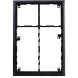 Tesla 4FF 127 17.5 - okvir 2 modula i natpisna pločica, KARAT INOX Cijene