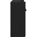  Recepcijski stol crni hrast 180x50x103 5 cm konstruiranog drva | shoptok.hr