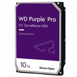 Western Digital HDD AV WD Purple Pro (3.5'', 10TB, 256MB, 7200 RPM, SATA 6 Gb/s) cene