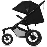 Lionelo Azura športni voziček s tremi kolesi, Black Onyx | Shoptok.si