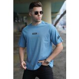 Madmext Blue T-Shirt 5231 Cene