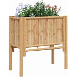 Povišena gredica Smeđa 70 x 35 x 70 cm bambus | shoptok.hr