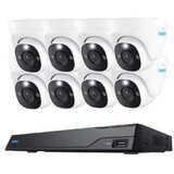 Reolink NVR snimač+ 8x kamera NVS16-12MD8 4K, 12MP, 16 kanalni NVR, 4TB HDD, 8x kamera | Eponuda.ba