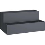  Vrtna saksija Antracit 100 x 60 x 45 cm Čelična vrata | Eponuda.ba