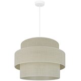  Brilagi - Visilica na sajli SPACE YUTE 1xE27/15W/230V prečnik 50 cm krem/bela | Eponuda.com