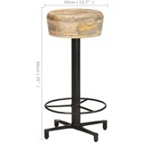  Barski stolci 2 kom 66 cm od masivnog drva manga | shoptok.hr