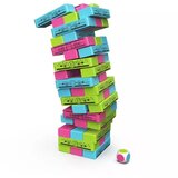 Gabby's Dollhouse Gabby Babaháza: Šareni toranj građevinski jenga društvena igra - | shoptok.hr