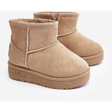 Big Star Children's Insulated Zip Boots Beige | shoptok.hr