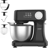 Kuhinjski robot mikser sa posudom, 12 brzina, 3.5L, 600W, Crni