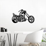 Wallity Zidna dekoracija Motorcycle, 44x70 cm, 1.5 mm, Crna Cene