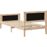  Okvir za krevet Tamno siva 100 x 200 cm tkanina | shoptok.hr