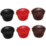 INORCO 6 paketov kavnih kapsul Dolce Gusto za večkratno uporabo, kavnih kapsul za večkratno uporabo, filtrov, združljivih z Nescafe, (21875344) Cene
