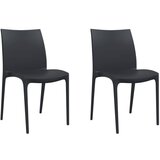 Maison Chic Vrtni Stoli - Stol za vrt 2 kosa antracit 50x46x80 cm polipropilen JS488, (21877924) Cene