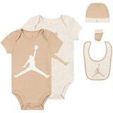 Jordan Komplet temno bež / progasto bež | Shoptok.si