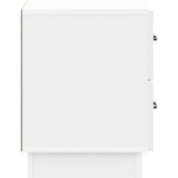  Noćni ormar s ladicama Bijela visokog sjaja 43 x 34 5 x 44 5 cm - Bijela visokog sjaja 1 | shoptok.hr