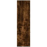vidaXL Lekarniška omara dimljeni hrast 30x41x144,5 cm inženirski les | Shoptok.si