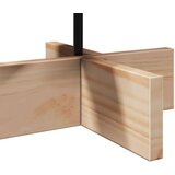  Drveno ukrasno božićno drvce 60 cm od masivne borovine | shoptok.hr